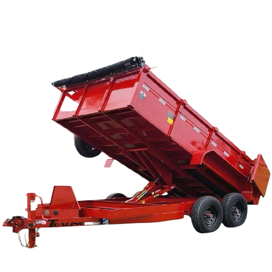 14' Bumper Pull Dump Trailer